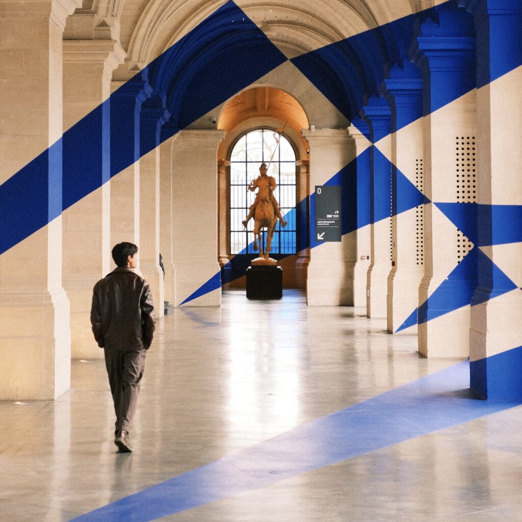 Fine arts museum of Lille with a French teacher